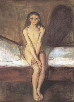 Edvard Munch Puberty (mk09) oil painting picture